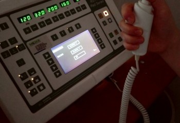 Uczennica podczas stażu